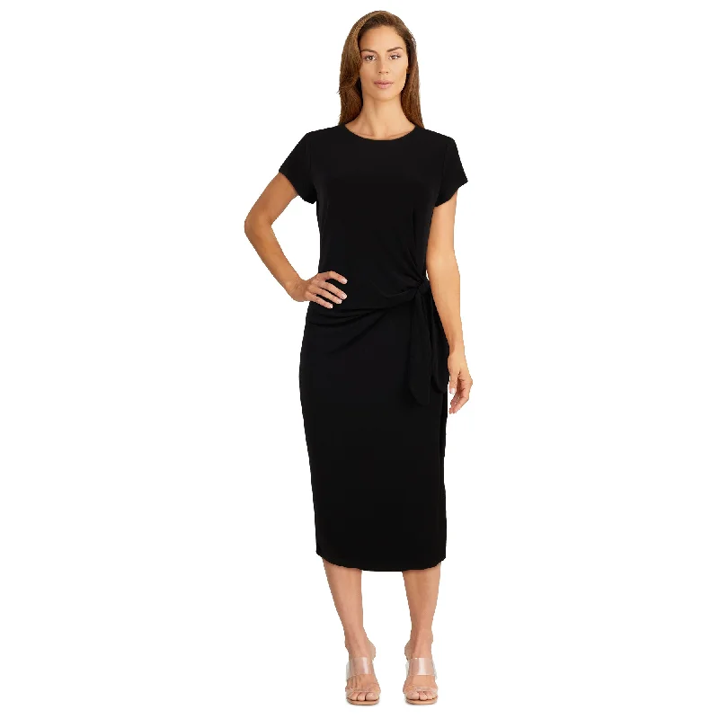 Mini dresses with off - the - shoulder styles lily morgan Women's City Chic Side Slit Wrap Dress