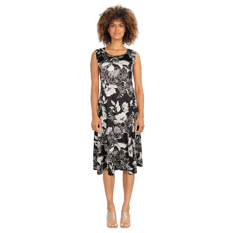 Mini dresses with halter necks for a stylish choice Classic Editions Women's Midi Sleeveless Dress