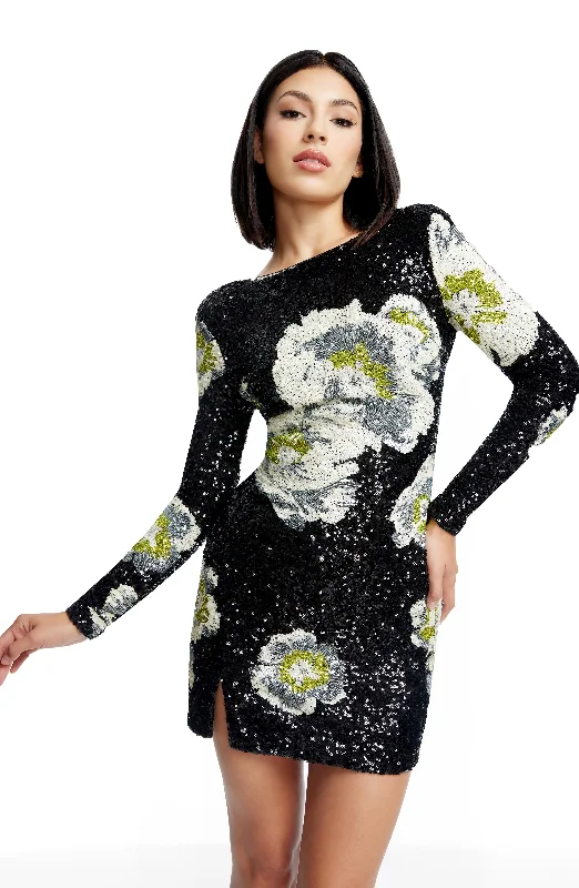 Ruffled mini dresses for a romantic touch Nathalia Dress