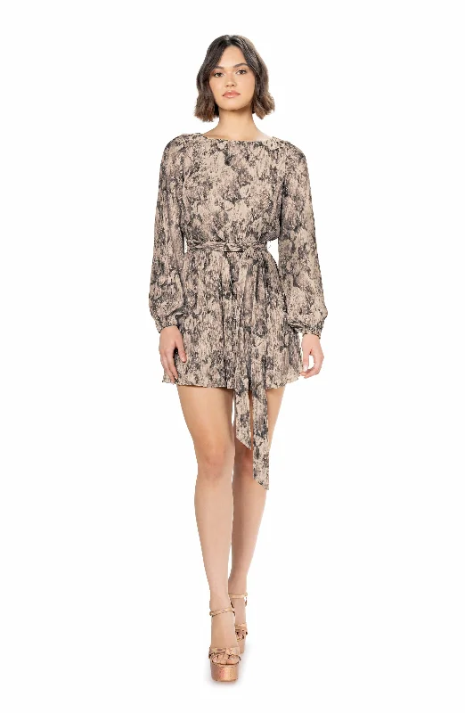 Mini dresses with side slits for a sexy appeal Kirsi Dress