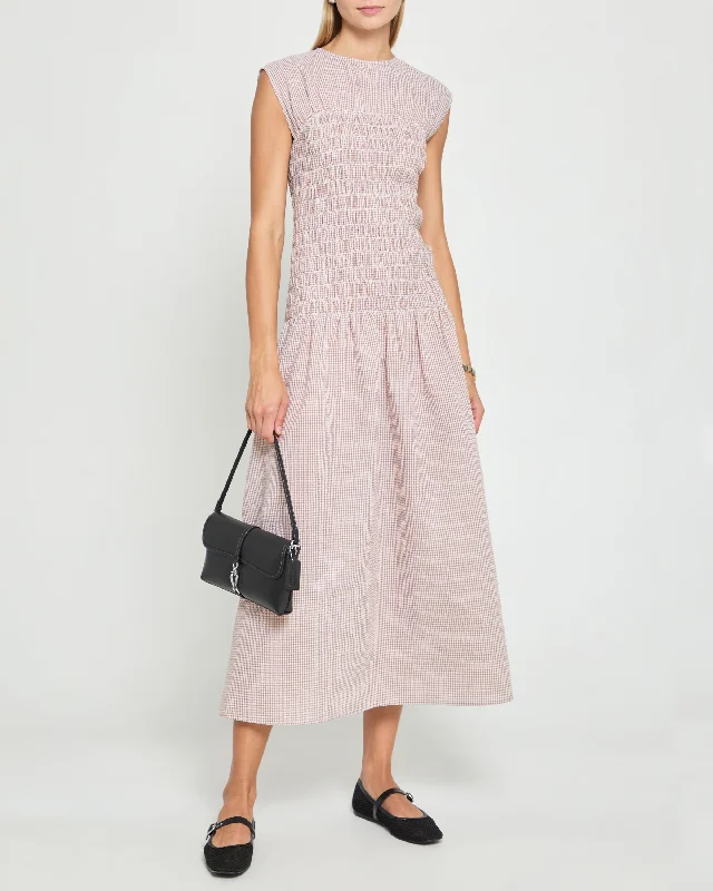 Midi dresses with V - necklines for a flattering and elongating effect Byrdie Dress