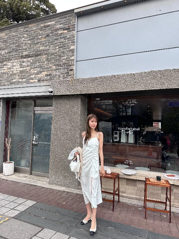 Midi dresses with metallic threads for a glamorous evening event Tied Up Silk Maxi Dress Midi dresses with metallic threads for a glamorous evening event Tied Up Silk Maxi Dress