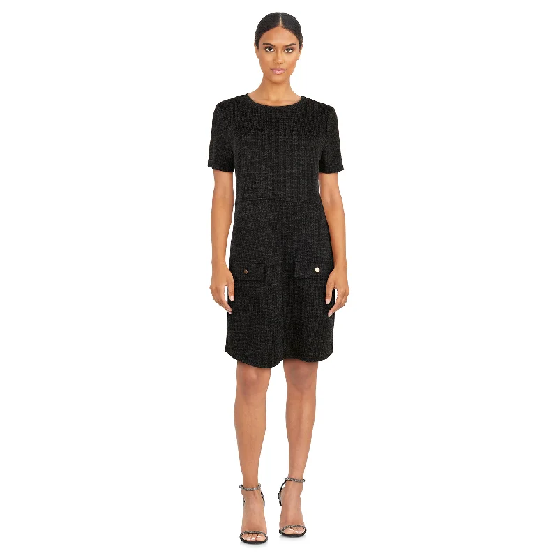 Mini dresses with belted waists for a defined silhouette lily morgan Women's City Chic Sweater Knit Dress