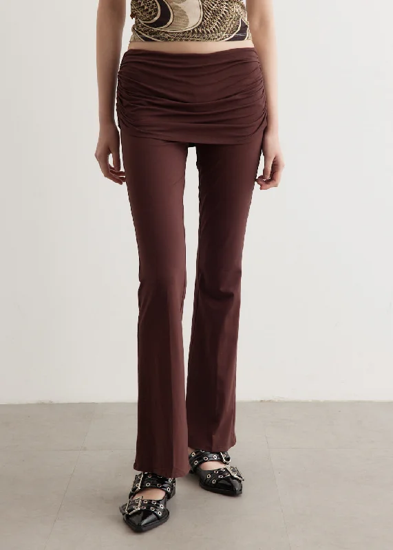 Plus Size Women's Metallic - Finish Joggers for a Stylish LoungeAlana Pant