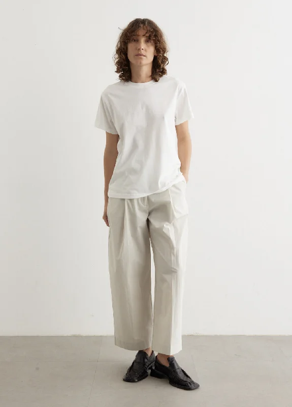 Plus Size Women's Elastic - Waist Culottes in Earth TonesDordoni Volume Pleat Pants