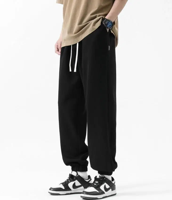 Drawstring Jogging Sweatpants