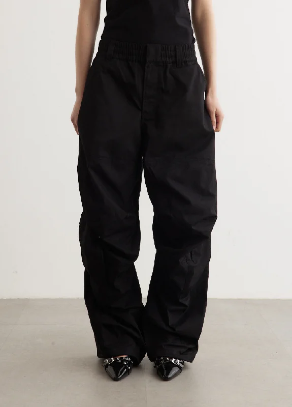Tapered Leg Women's Wool Blend Trousers for WinterP-Arne-Fem-P2 Pantaloni Baggy Pants Tapered Leg Women's Wool Blend Trousers for WinterP-Arne-Fem-P2 Pantaloni Baggy Pants