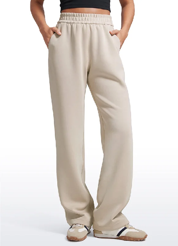 Women's Straight - Leg Linen Pants for a Breezy Summer LookSoftness High Waist Wide Leg Pants 31'' Women's Straight - Leg Linen Pants for a Breezy Summer LookSoftness High Waist Wide Leg Pants 31''