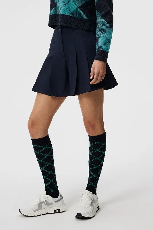 Cropped Women's Corduroy Pants in Autumn ColorsArella Pleated Shorts