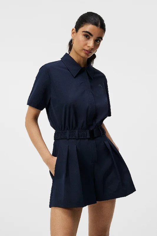 Tapered Leg Women's Wool Blend Trousers for WinterKendra Playsuit