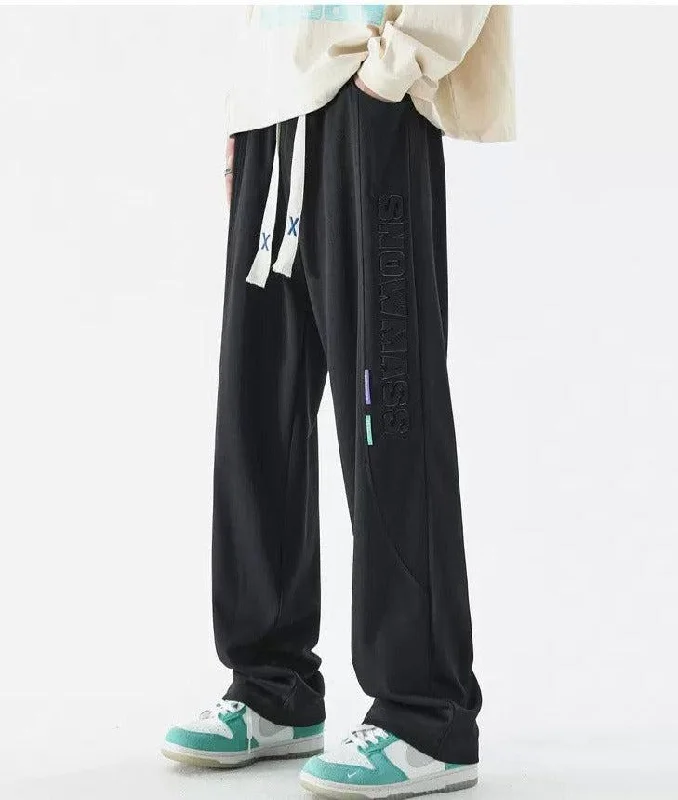 Wide-leg Sweatpants