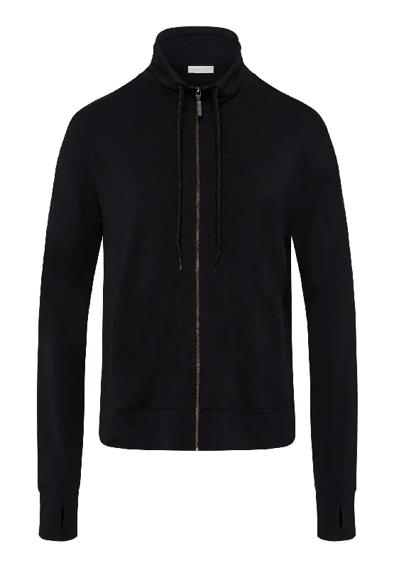 sequin embellished women cardigan for special occasionsBalance Zip-Up Jacket | Black Beauty 78788-2199