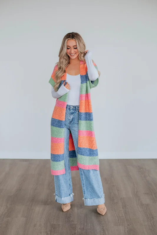 Alena Colorblock Cardigan