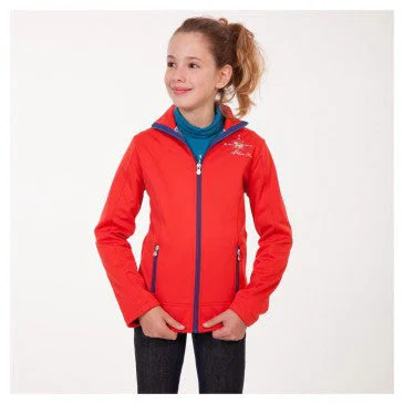 Mid - length women's down coats in a slim fit for a modern and sleek appearanceBR 4 Ever Horses Shilka Soft Shell Jacket - Child