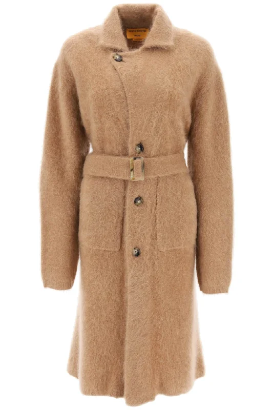 Women's cropped leather coats with silver studs for an edgy lookbrushed cashmere coat U20610JH ALMOND Women's cropped leather coats with silver studs for an edgy lookbrushed cashmere coat U20610JH ALMOND