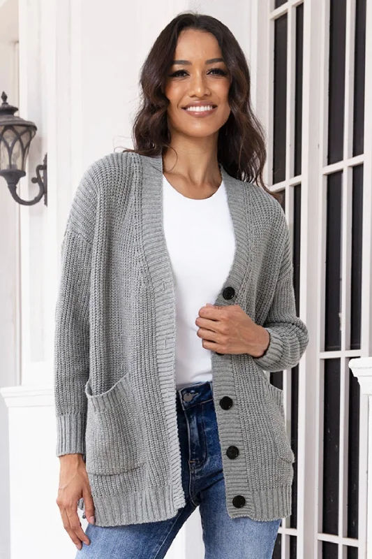 long length women cardigan with side slitsButton Up Long Sleeve Cardigan with Pockets long length women cardigan with side slitsButton Up Long Sleeve Cardigan with Pockets