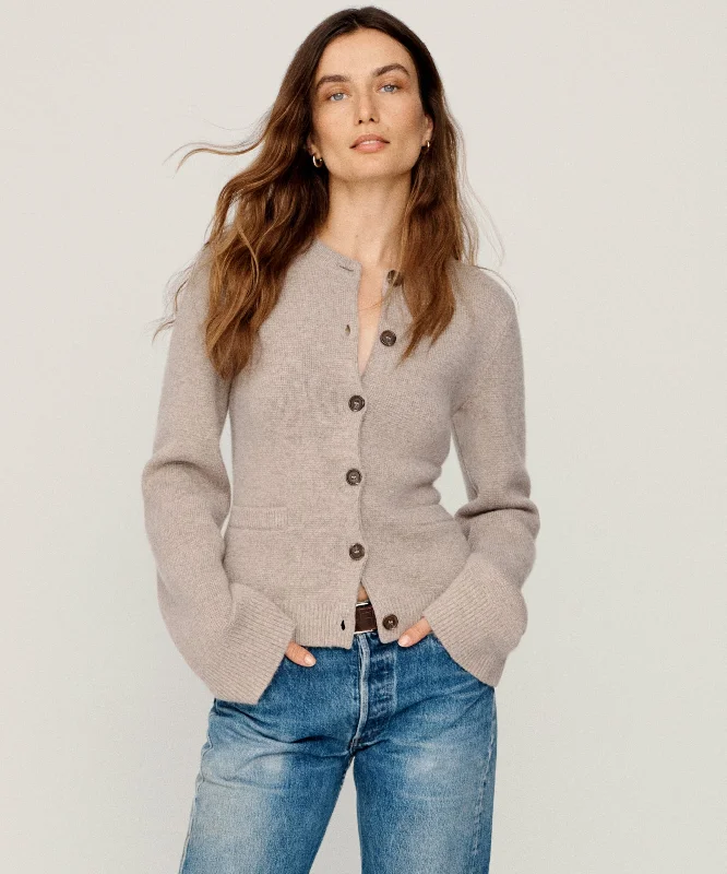 color block women cardigan with bold huesCooper Cardigan
