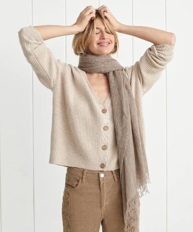 organic cotton women cardigan for an eco - friendly choiceCropped Cashmere Cocoon Cardigan organic cotton women cardigan for an eco - friendly choiceCropped Cashmere Cocoon Cardigan
