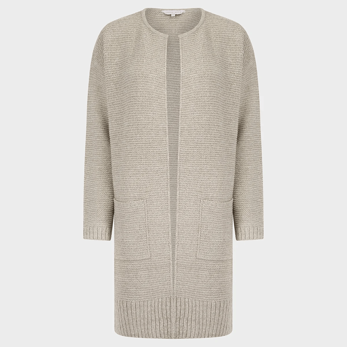 machine washable women cardigan for easy careLadies Long Open Front Cardigan