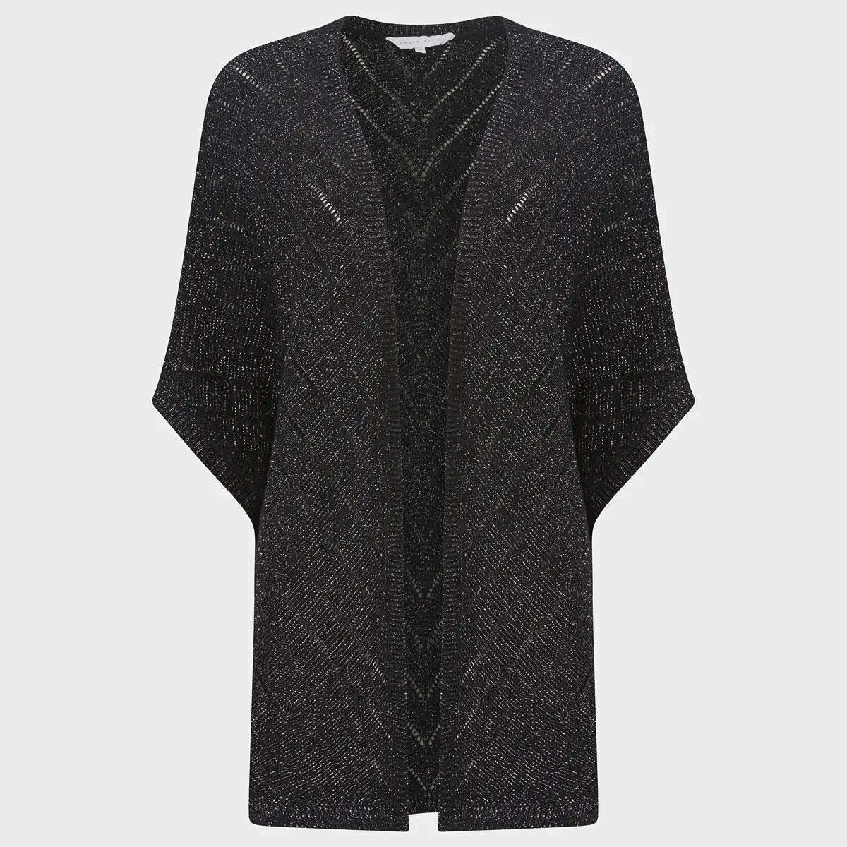 sequin embellished women cardigan for special occasionsLadies Textured Lurex Cardigan