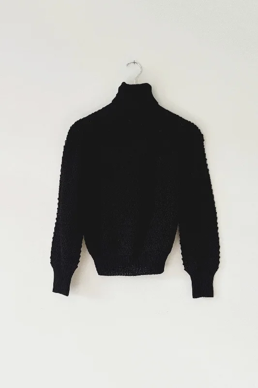 M.PATMOS Gabe Turtleneck - Black