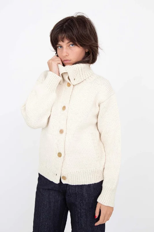 M.PATMOS Mila Cardigan - Ivory