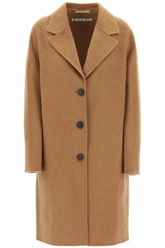 Embroidered women's cotton coats in a bohemian pattern for a unique designmidi wool and alpaca coat A90531 CAMEL BEIGE Embroidered women's cotton coats in a bohemian pattern for a unique designmidi wool and alpaca coat A90531 CAMEL BEIGE