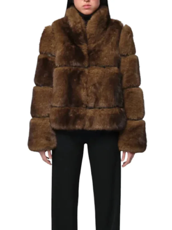 Sai Faux Mink Coat