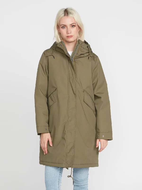 Women's cropped leather coats with silver studs for an edgy lookDROPPED