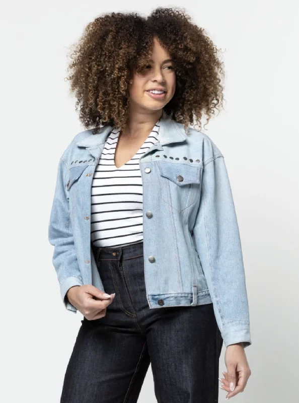 Women's longline double - breasted camel coats for a sophisticated lookStyle Arc Stevie Jean Jacket