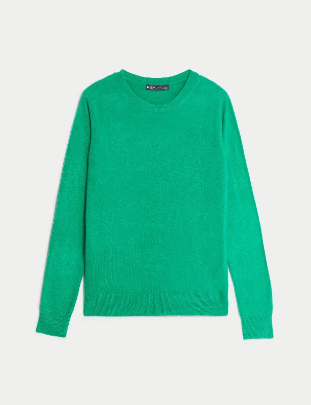 boyfriend style women cardigan for a relaxed fitSupersoft Crew Neck Jumper