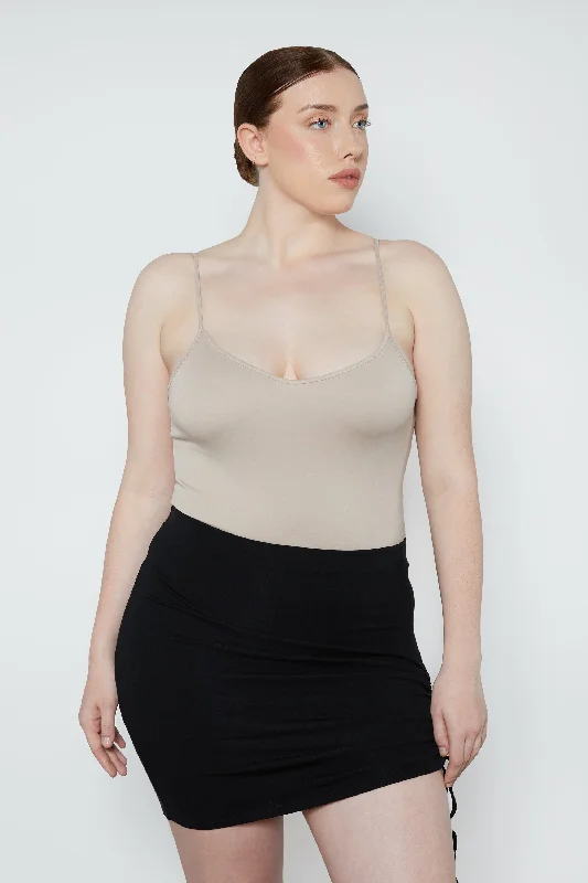 Cut - Out Bodysuits for a Trendy and Fashion - Forward StyleTANK BODYSUIT