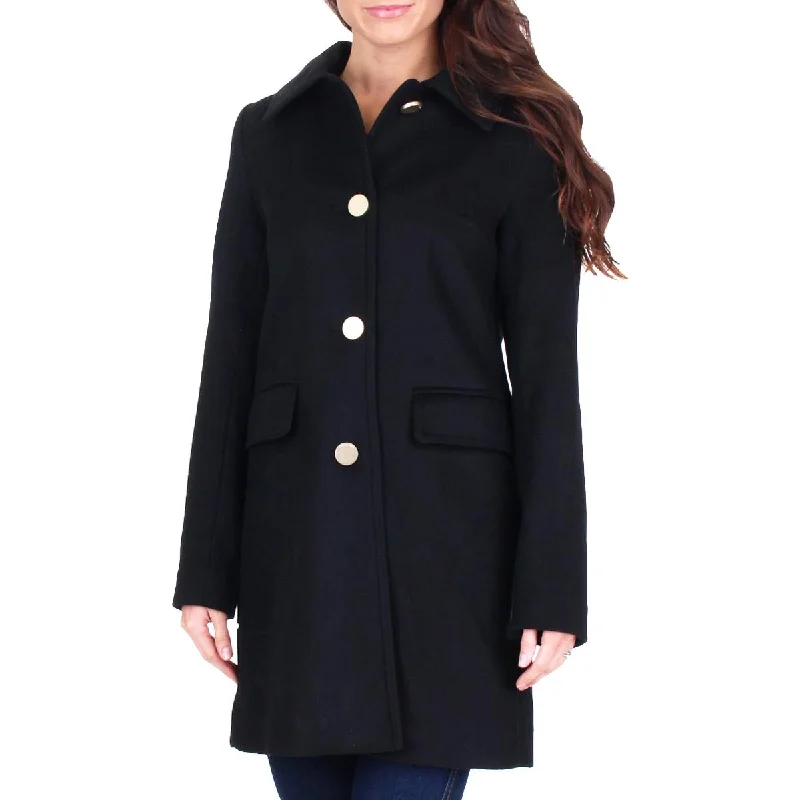 Water - resistant women's trench coats with adjustable cuffs for rainy daysTahari Sophia Women’s Wool Blend A-Line Button Up Coat Water - resistant women's trench coats with adjustable cuffs for rainy daysTahari Sophia Women’s Wool Blend A-Line Button Up Coat