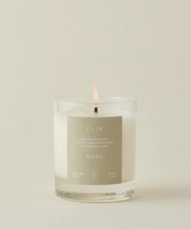 Cuir Rose Candle