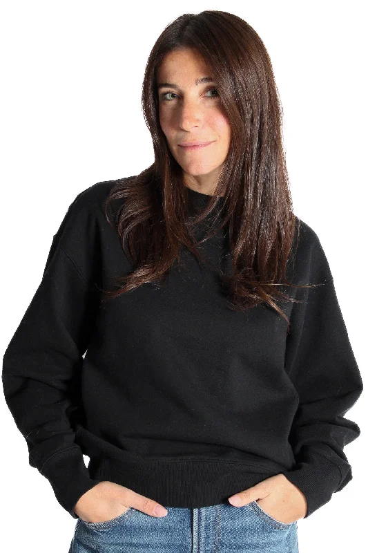High - Low Hem Women's Cashmere - Blended SweatersChrista Boyfriend Crewneck