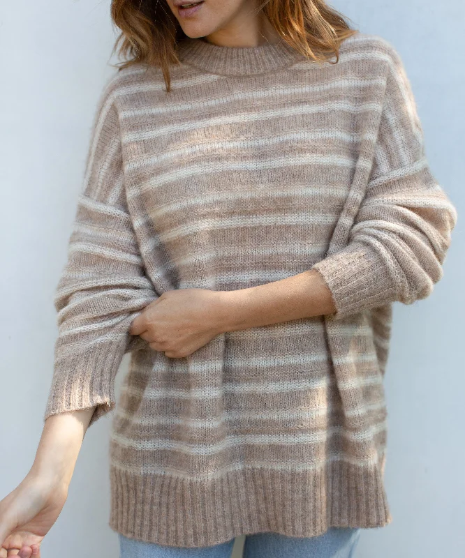 Midi - Length Women's Shetland Wool Sweater Dresses in Traditional PatternsCocoon Crewneck Midi - Length Women's Shetland Wool Sweater Dresses in Traditional PatternsCocoon Crewneck