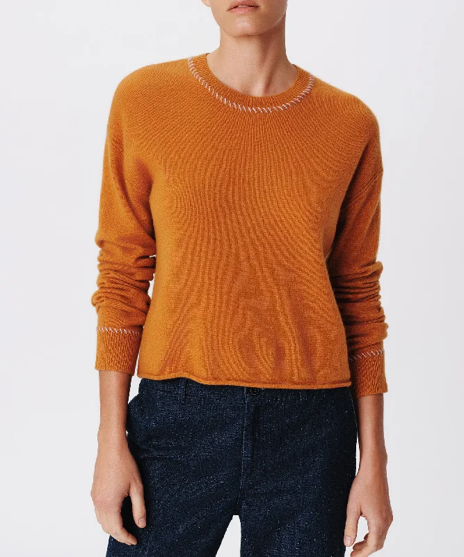 Organic Cotton Women T Shirt for Eco - Conscious WearersCashmere Long Sleeve Pullover - Cornelian Stone Organic Cotton Women T Shirt for Eco - Conscious WearersCashmere Long Sleeve Pullover - Cornelian Stone