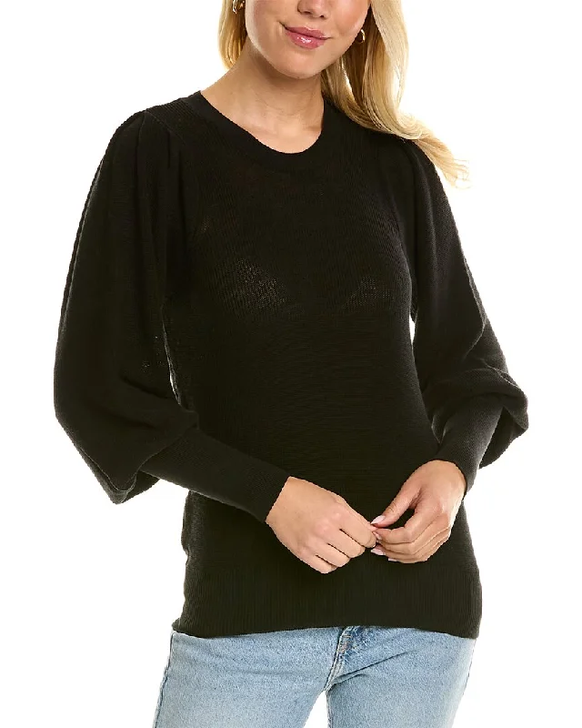 Mini - Length Women's Chunky Knit Sweater Dresses in Bold HuesCotton by Autumn Cashmere Juliette Sleeve Sweater