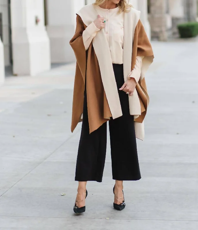 Ellery Cape In Camel