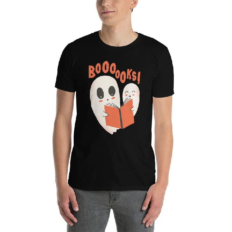 Muscle Women T Shirt for a Sporty and Casual LookGhosts with Boooooks - Premium T-Shirt Muscle Women T Shirt for a Sporty and Casual LookGhosts with Boooooks - Premium T-Shirt