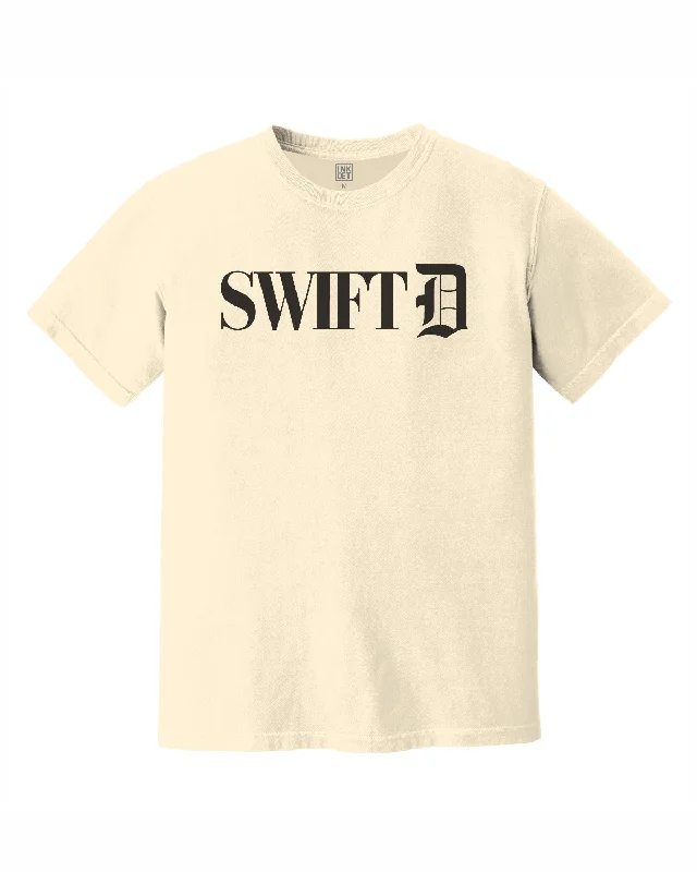 Floral Print Women T Shirt for a Feminine TouchInk Detroit SWIFTD T-Shirt - Natural