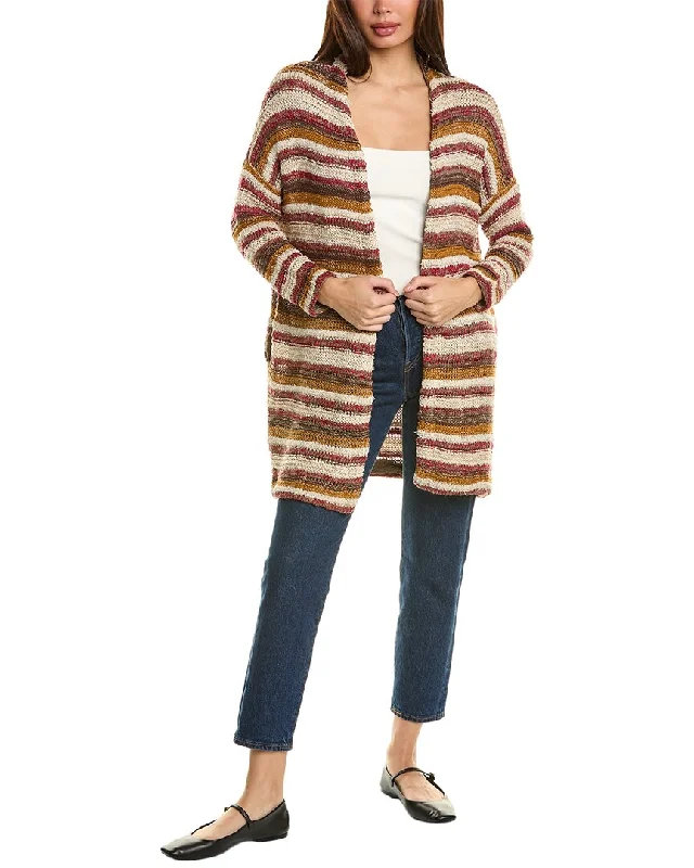 Plus Size Women's Tunic - Style Sweater Dresses with PocketsLovestitch Cardigan