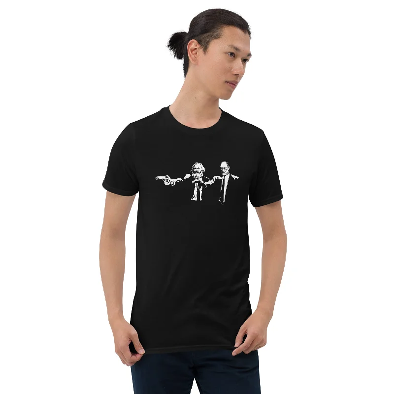 Organic Cotton Women T Shirt for Eco - Conscious WearersPhilo Fiction - Marx & Freud - Premium T-Shirt Organic Cotton Women T Shirt for Eco - Conscious WearersPhilo Fiction - Marx & Freud - Premium T-Shirt