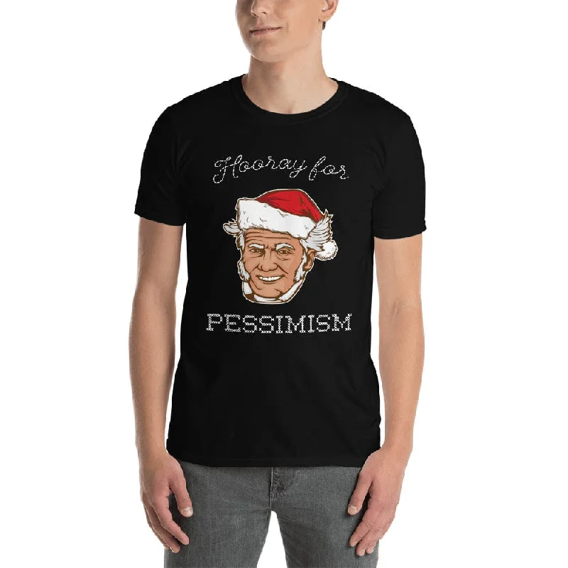 Crop Top Women T Shirt to Pair with High - Waisted BottomsSanta Schopenhauer - Hooray For Pessimism - Premium T-Shirt Crop Top Women T Shirt to Pair with High - Waisted BottomsSanta Schopenhauer - Hooray For Pessimism - Premium T-Shirt