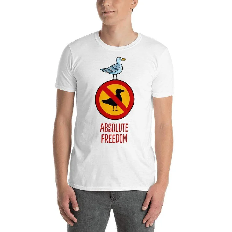 Sartre - Absolute Freedom Seagull - Premium T-Shirt