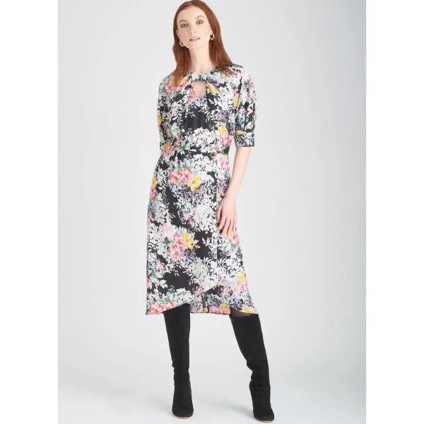 Longline Women's Mohair Sweater Dresses in a Loose FitSimplicity Dresses S9677