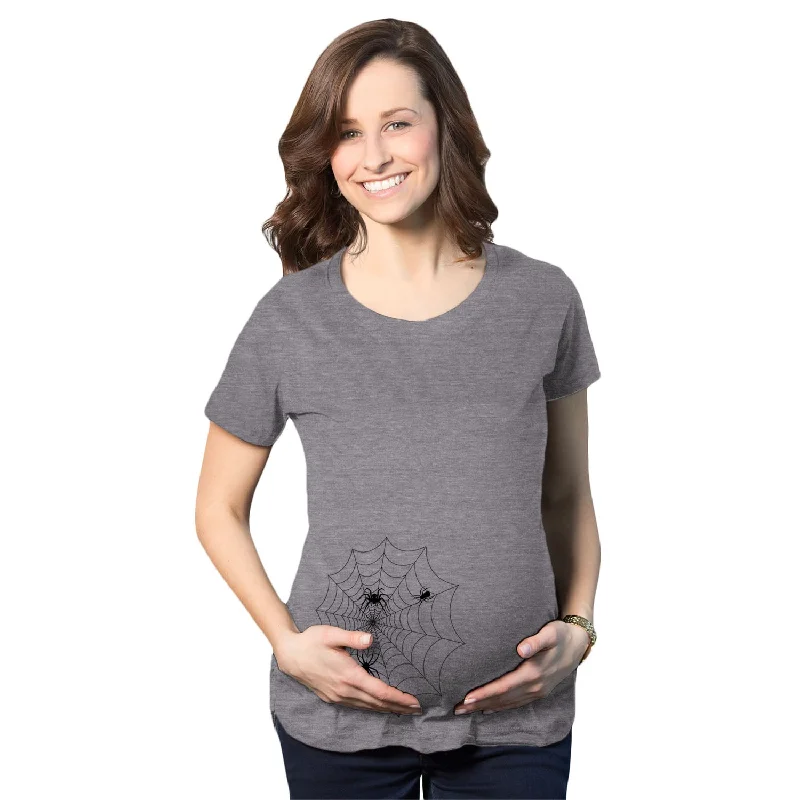 Spiderweb Maternity T Shirt