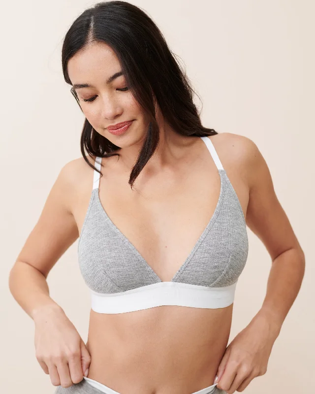 A - Line Women's Merino Wool Sweater Dresses in Classic StylesWhipped Triangle Bralette