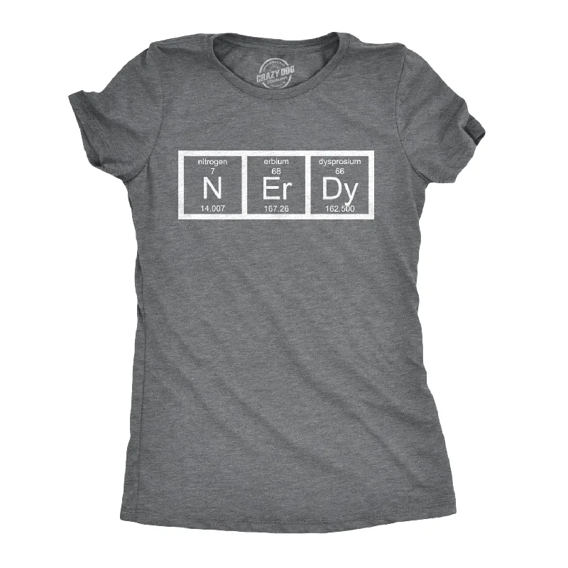 Nerdy Periodic Table Women's T Shirt