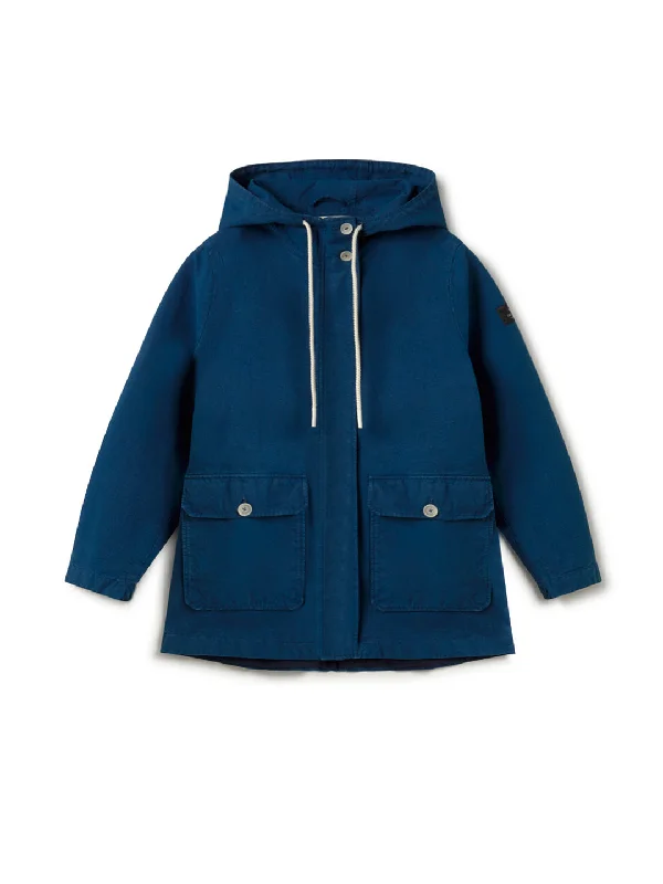 Women's military - style jackets with epaulets for a tough and fashionable appearanceBeaumont - Blue Women's military - style jackets with epaulets for a tough and fashionable appearanceBeaumont - Blue